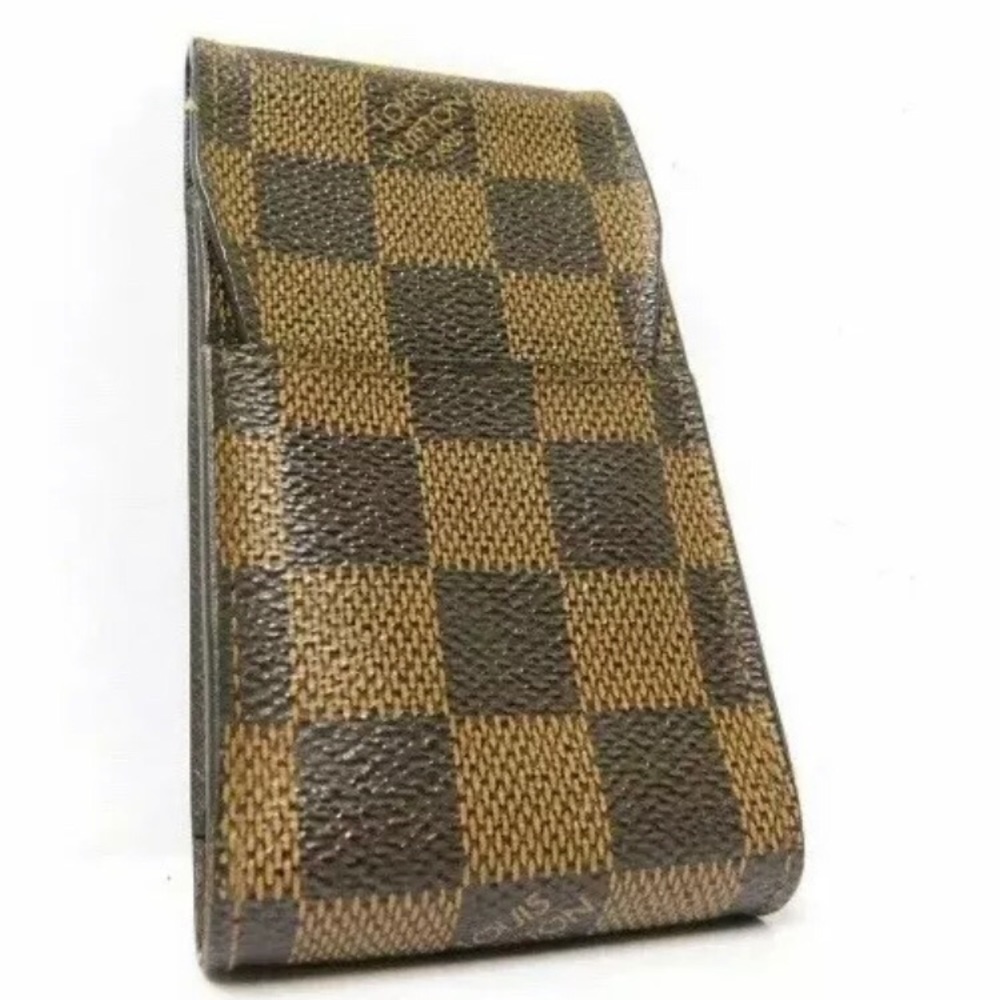* SOLD * LOUIS VUITTON Damier Brown Cigarette Case
